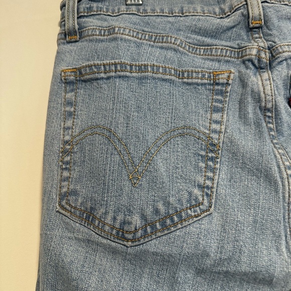 Vintage Levis 550 Jeans Women 18M Light Wash Blue Relaxed Bootcut Y2K. 5 pockets - Picture 11 of 12